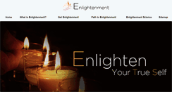 Desktop Screenshot of enlightenment.in